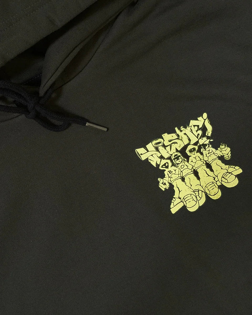 HOODIE VISHBOYZ OLIVE