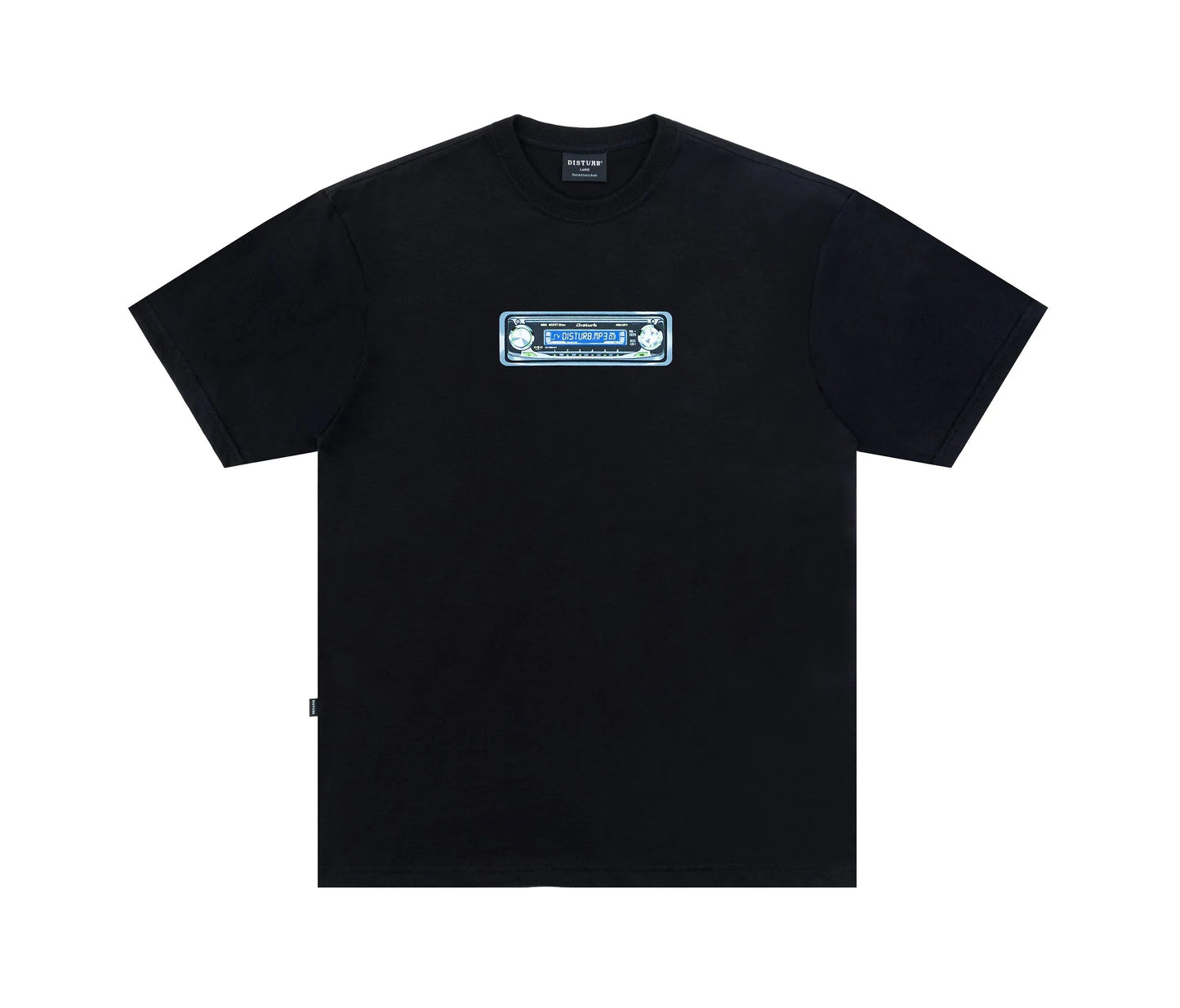 T-SHIRT MUSIC SYSTEM BLACK