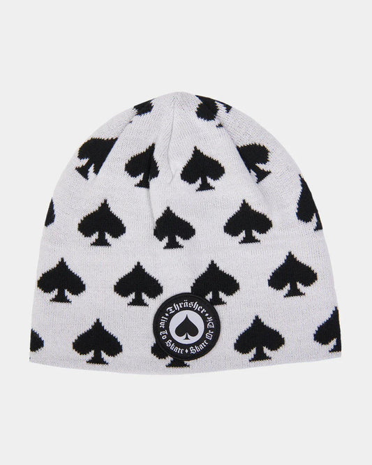 BEANIE OATH SKULL WHITE