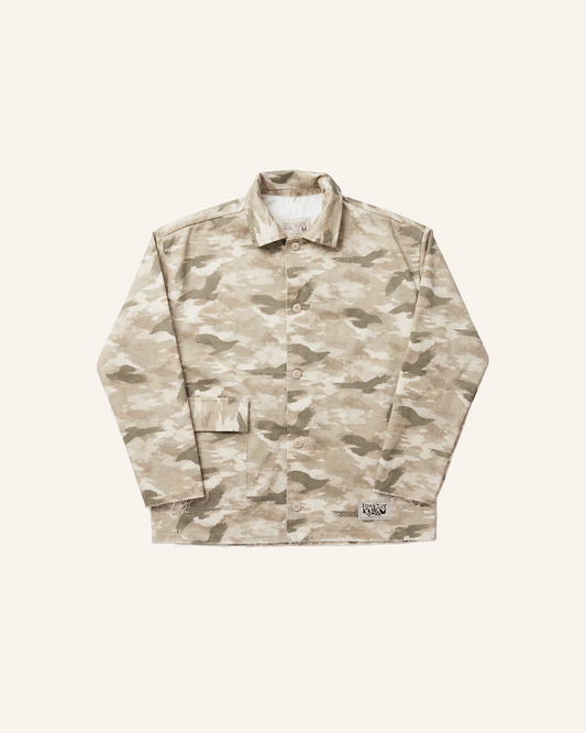 CAMISA OVERSIZED VULTURE CAMUFLAGEM