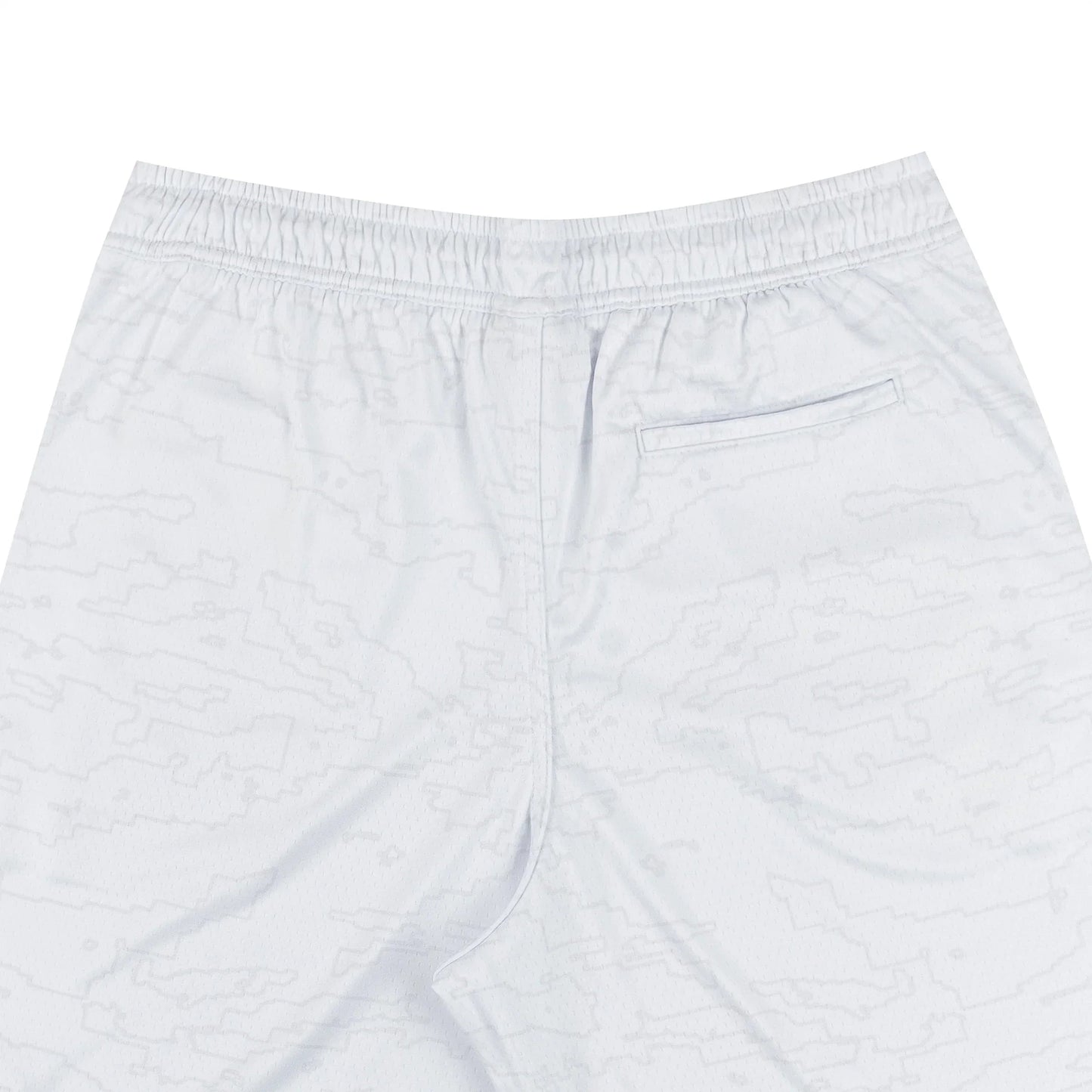 SHORTS OUTLINE MESH WHITE