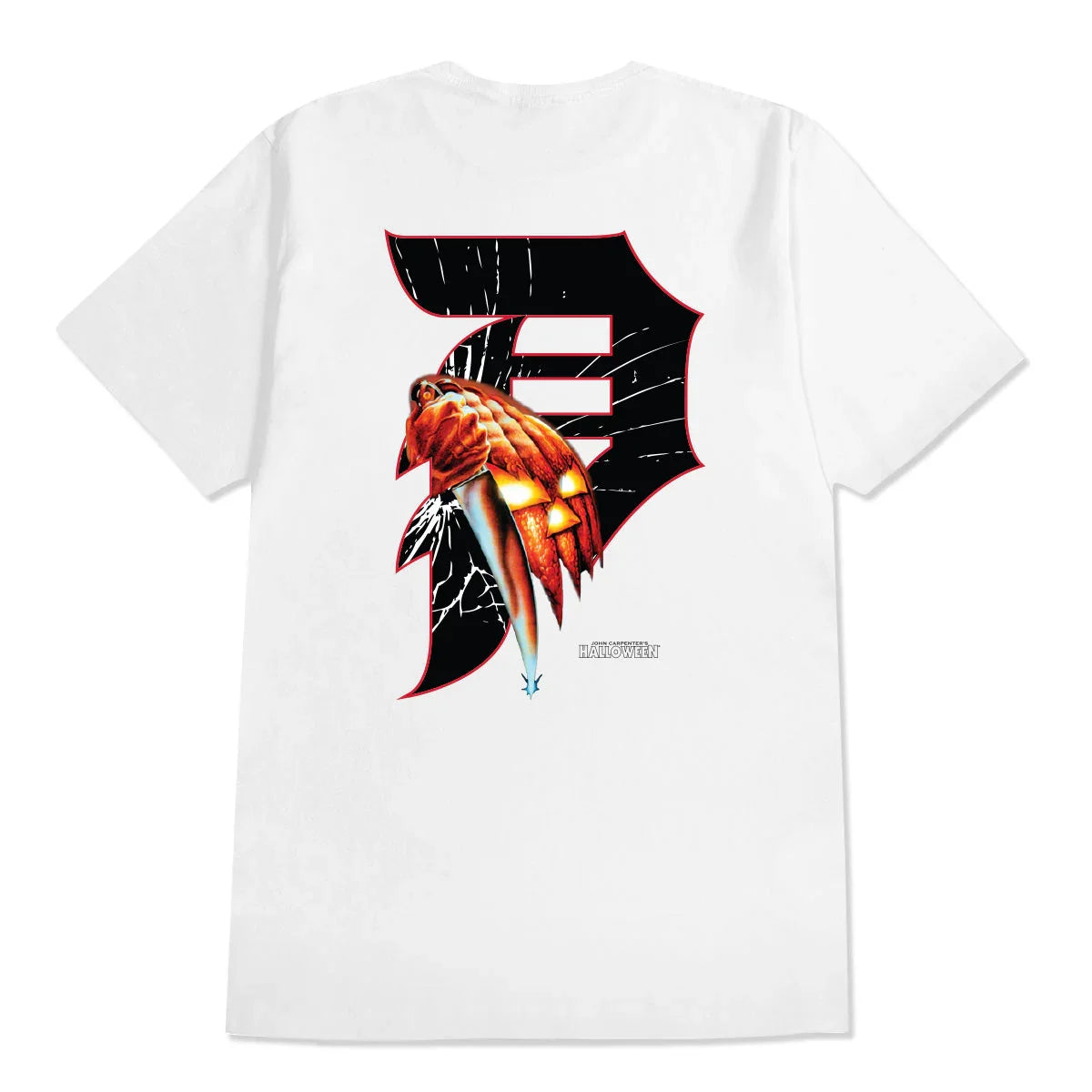 T-SHIRT SLASHED P BLACK