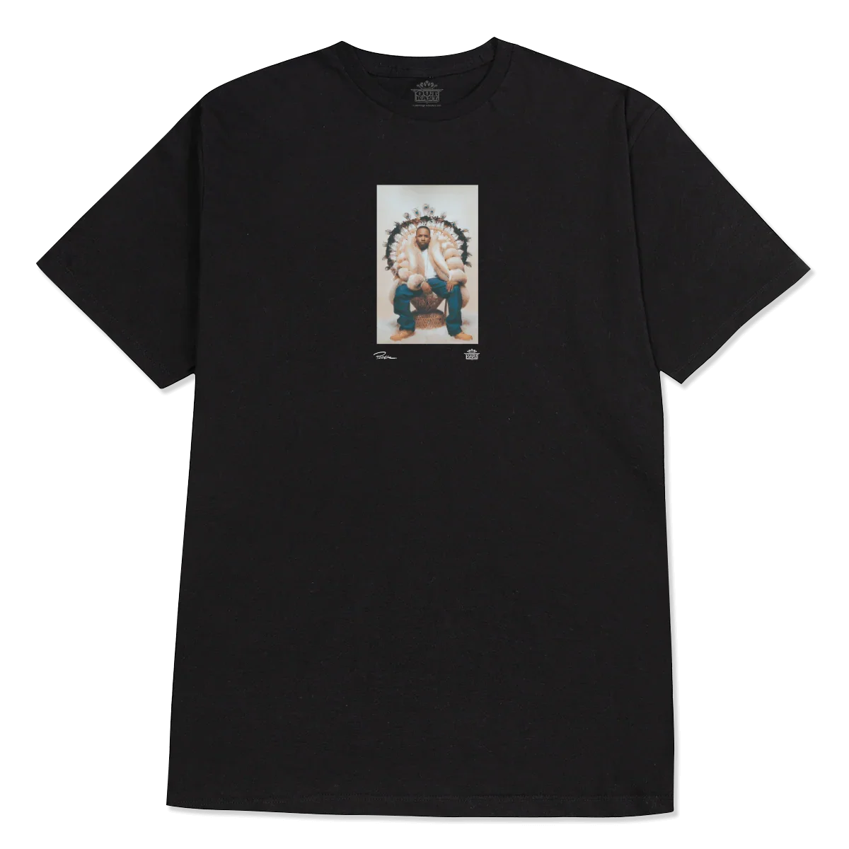 T-SHIRT REGAL BLACK