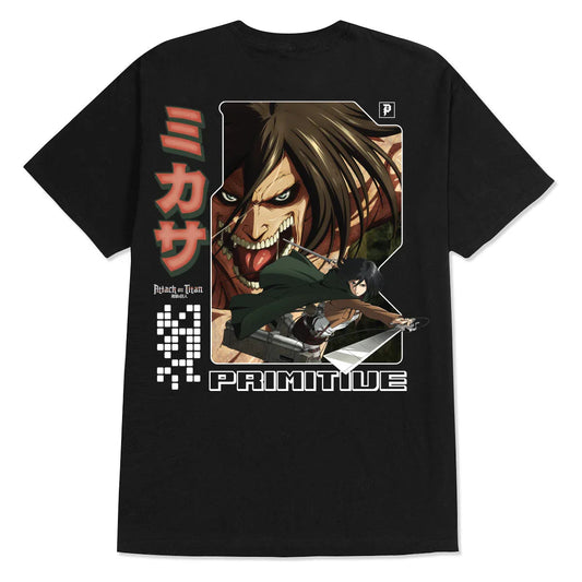 T-SHIRT MIKASA BLACKOUT