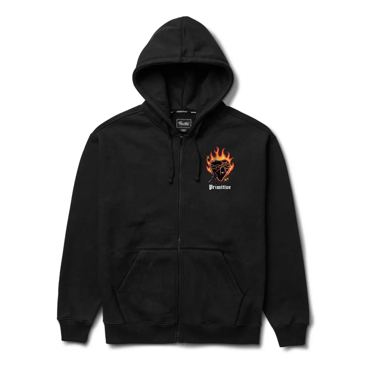 HOODIE FLAME ZIP