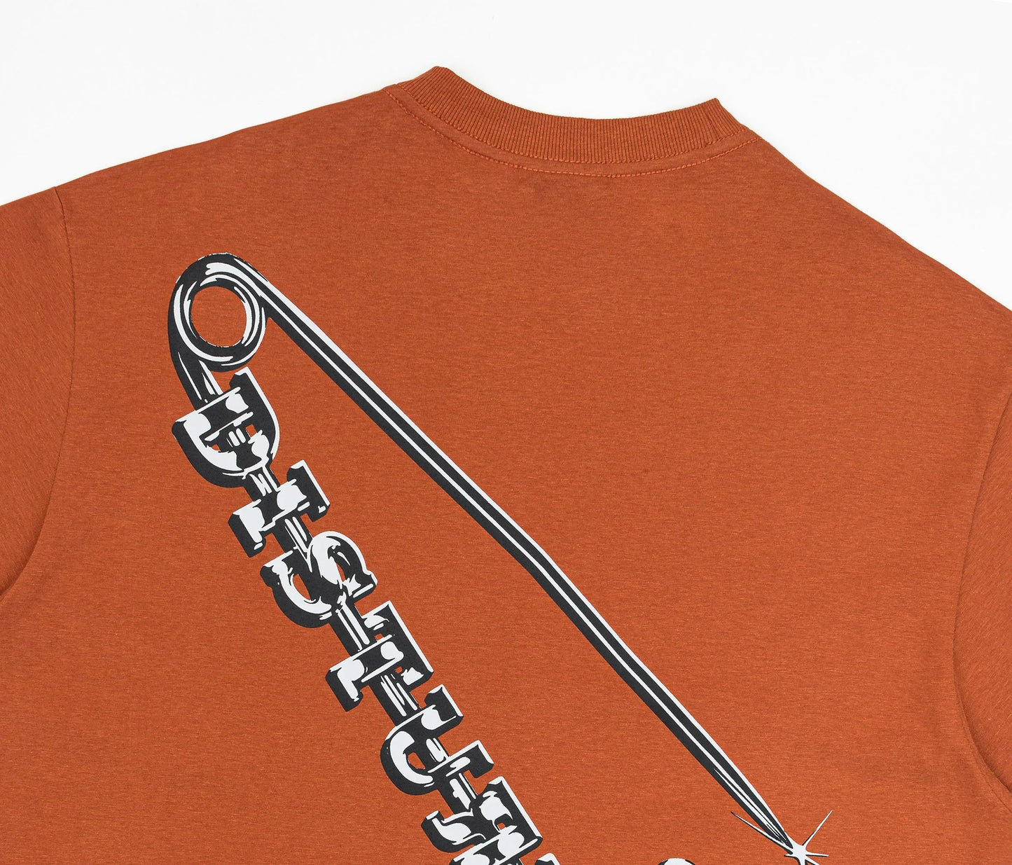 T-SHIRT SAFETY PIN ORANGE