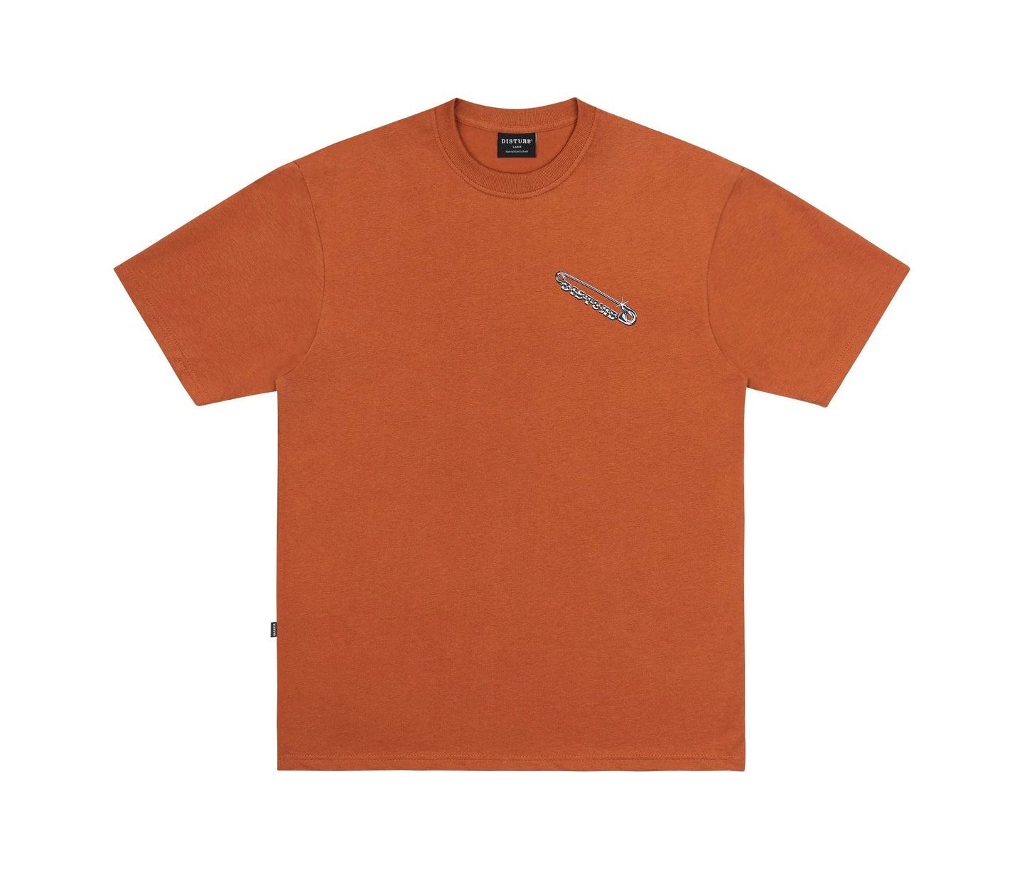 T-SHIRT SAFETY PIN ORANGE
