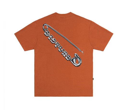 T-SHIRT SAFETY PIN ORANGE