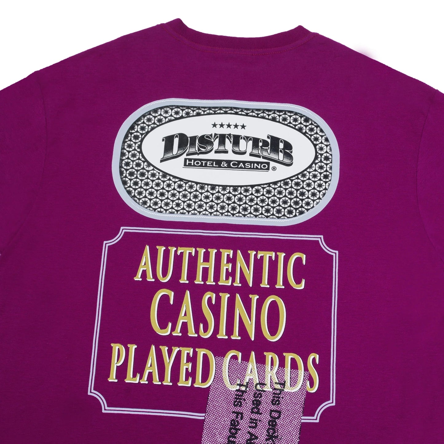 Played Cards T-Shirt In Purple