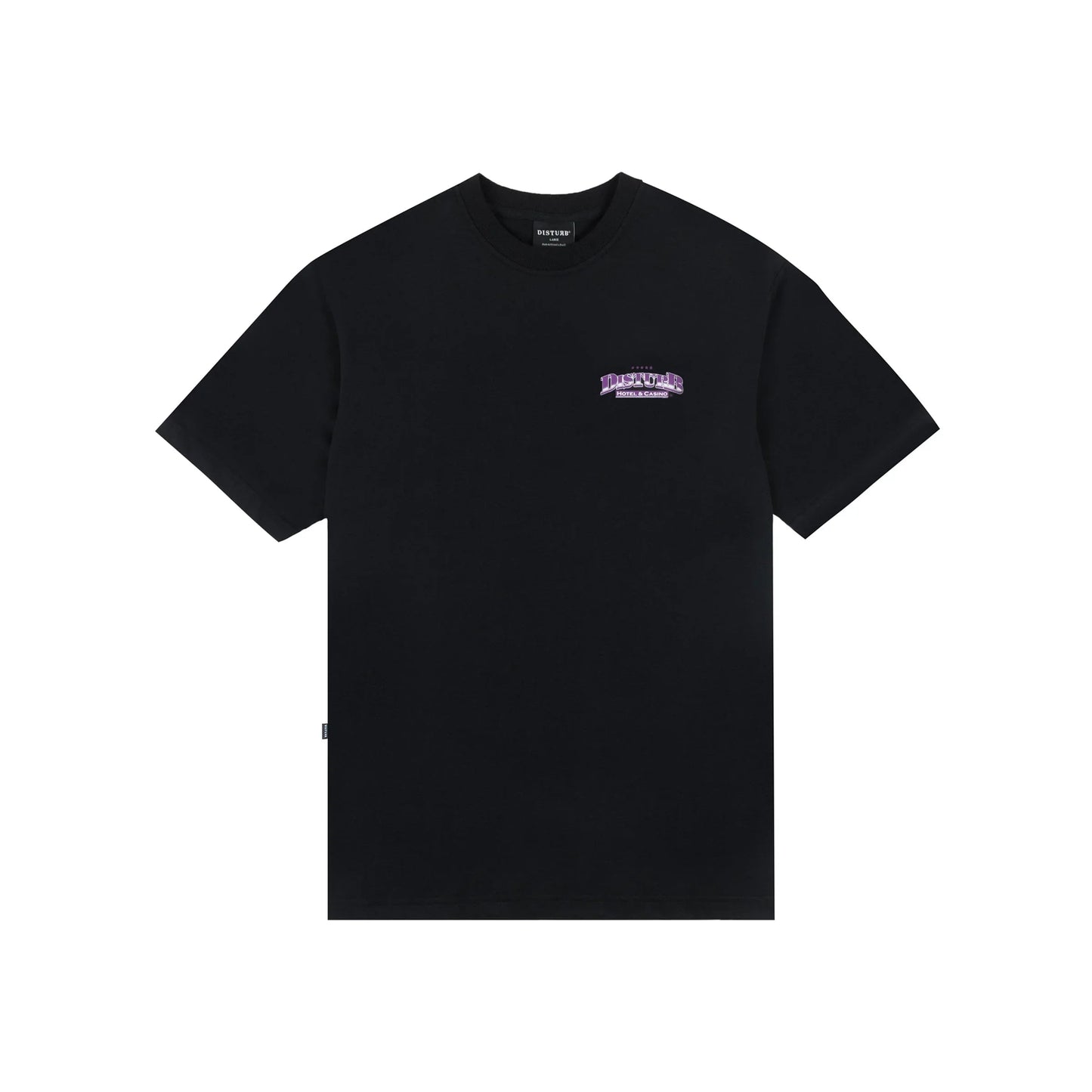 T-SHIRT PLAYED CARDS BLACK