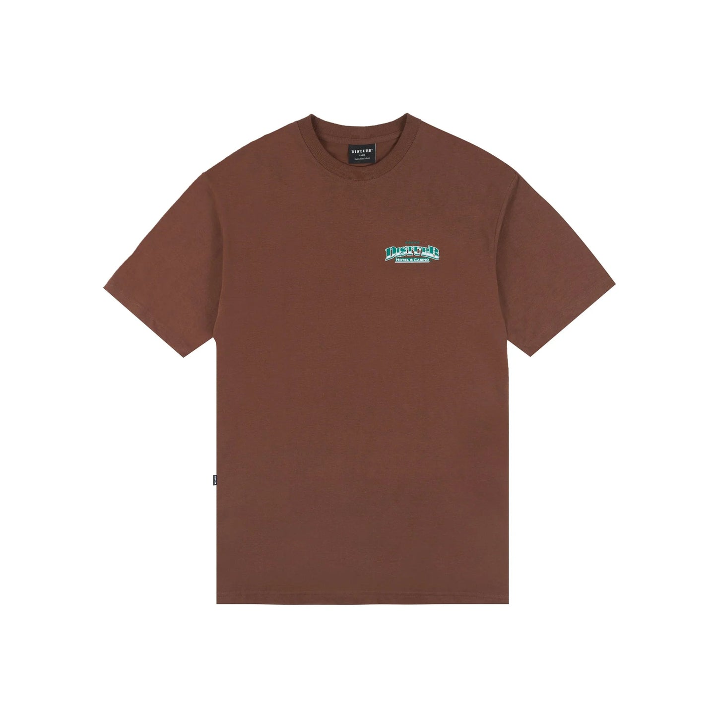 T-SHIRT PLAYED CARDS BROWN