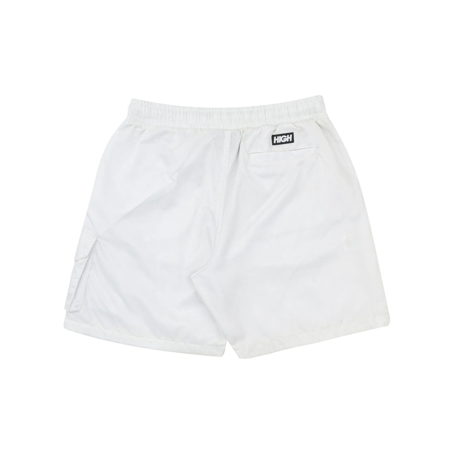 Oval Cargo Ripstop Shorts White