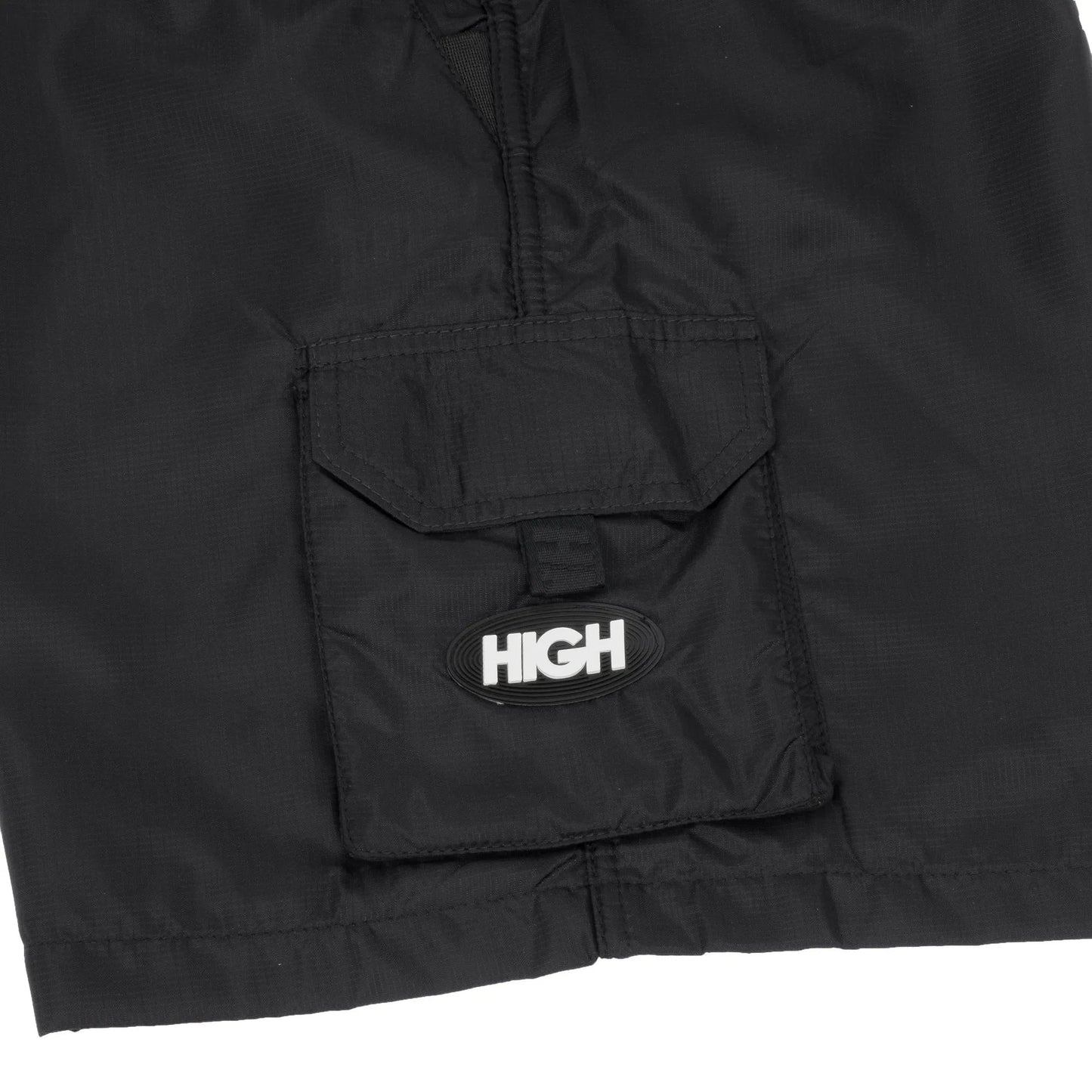 Oval Cargo Ripstop Shorts Black