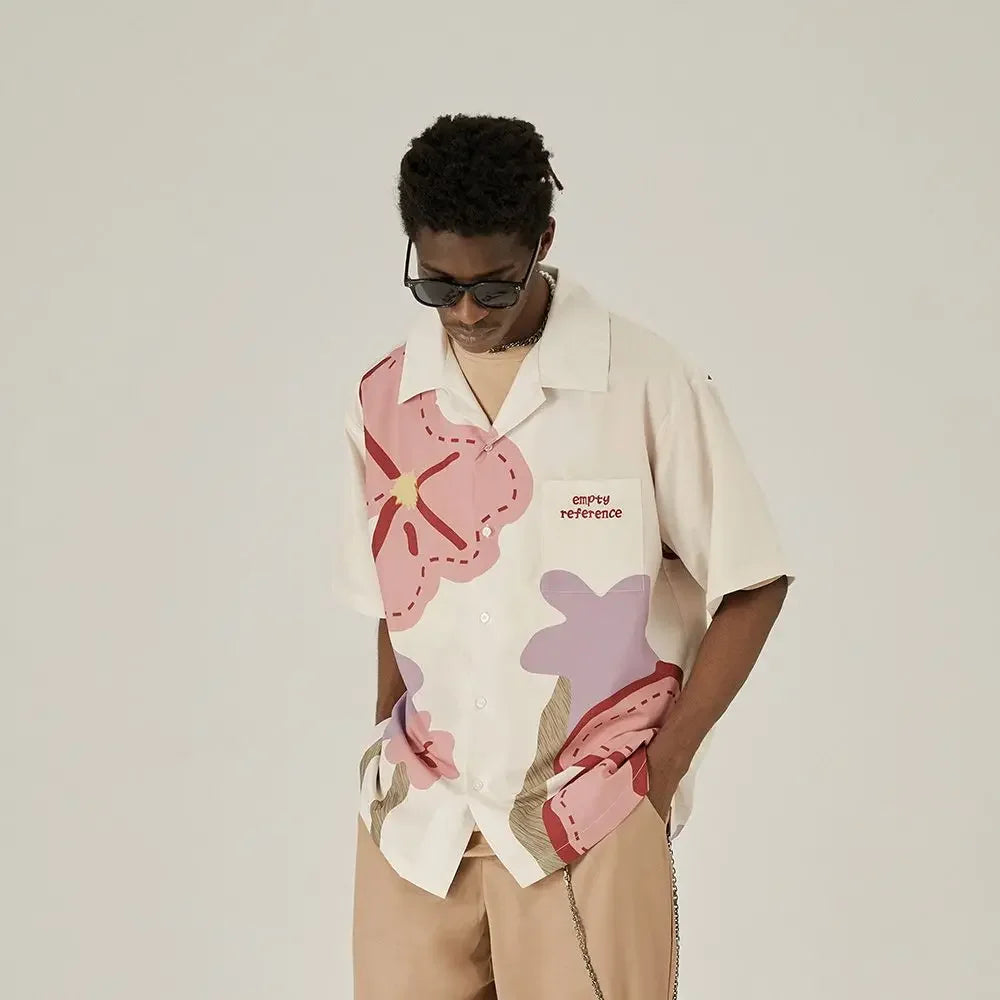 Camisa Floral's Nature