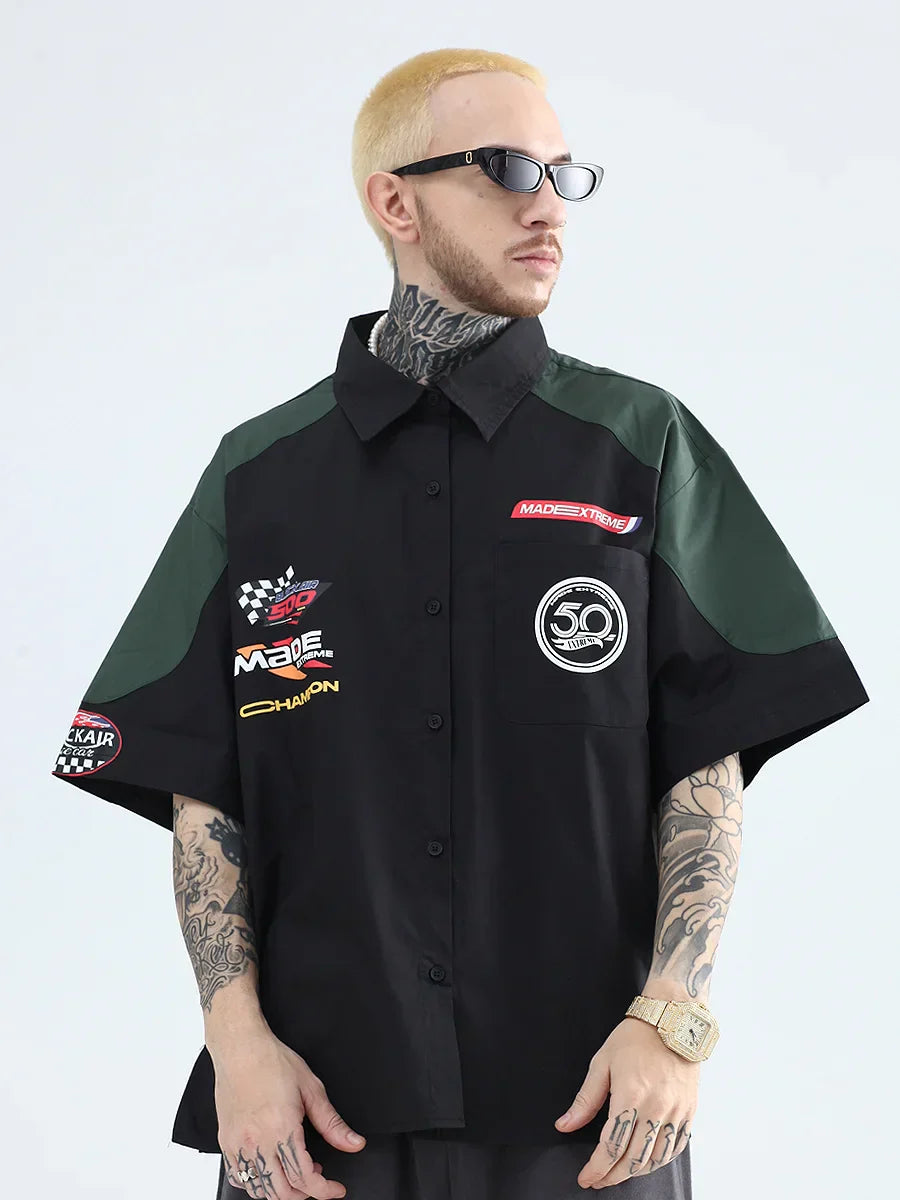 T-SHIRT RETRO BUTTON