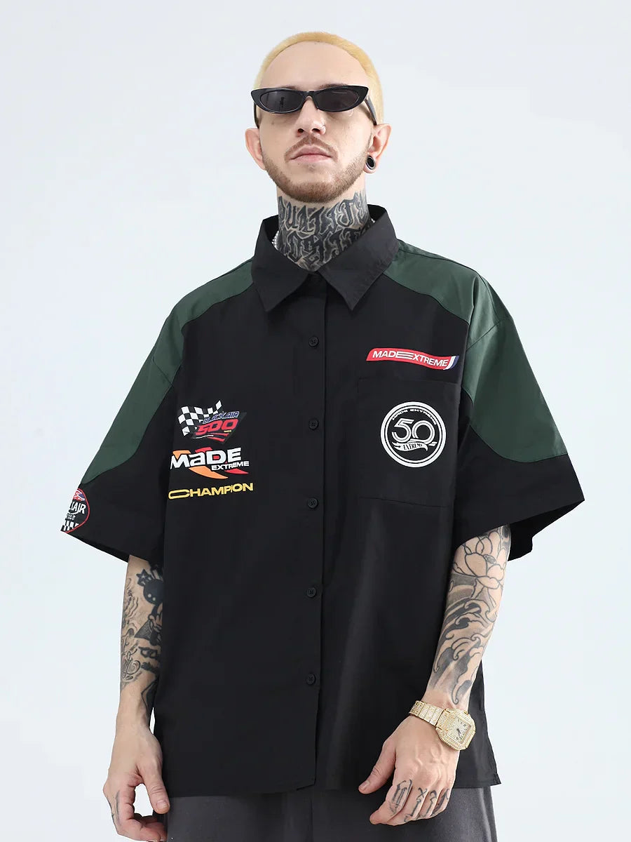 T-SHIRT RETRO BUTTON