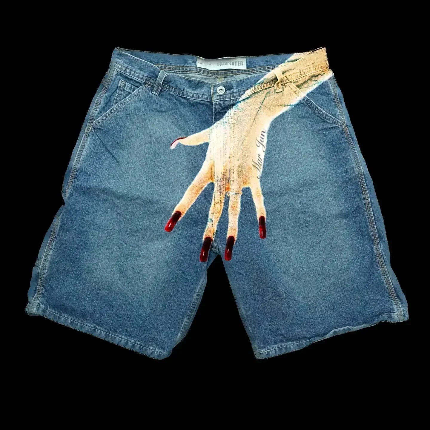 Shorts Y 2K Retro Palm