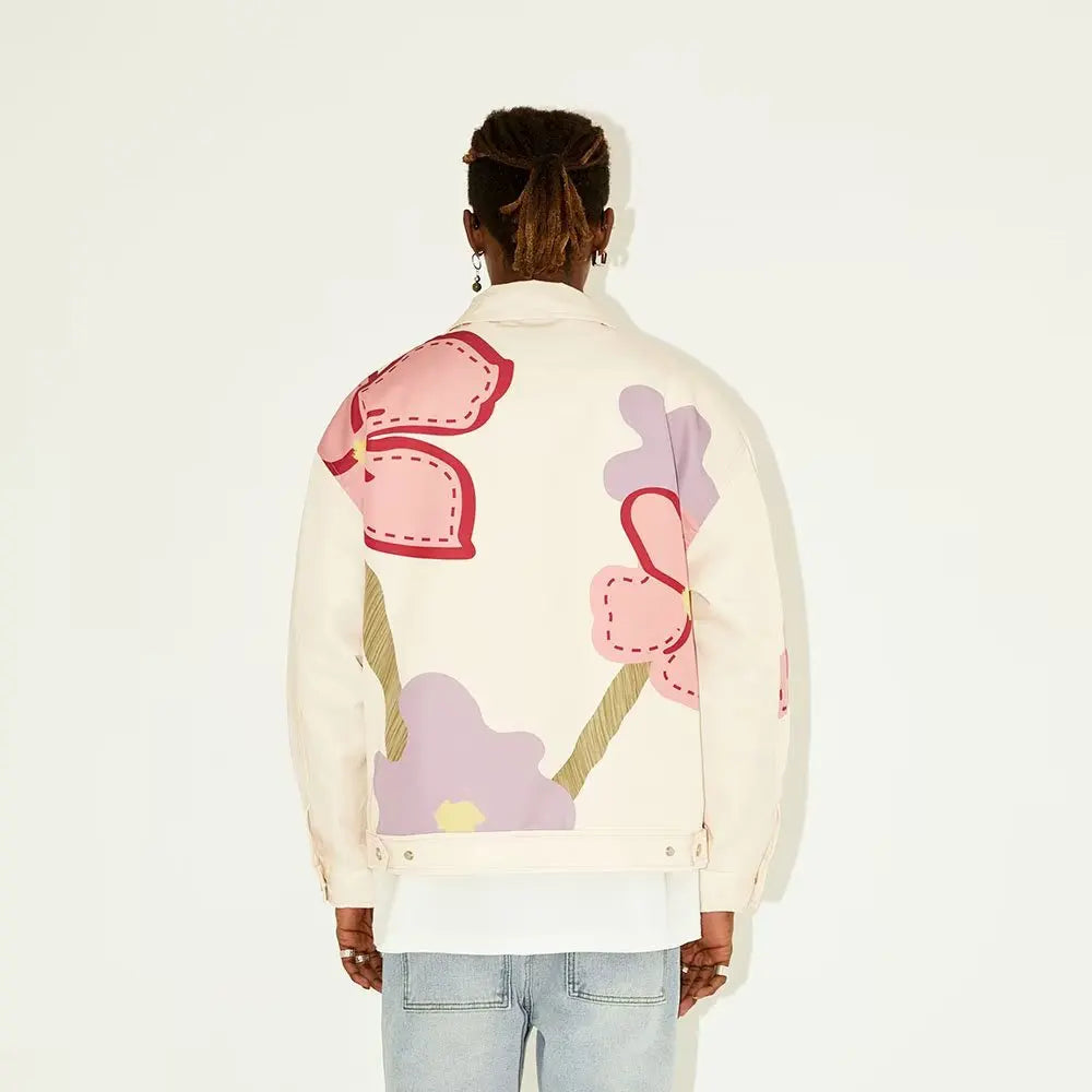 Jaqueta Loose Floral's
