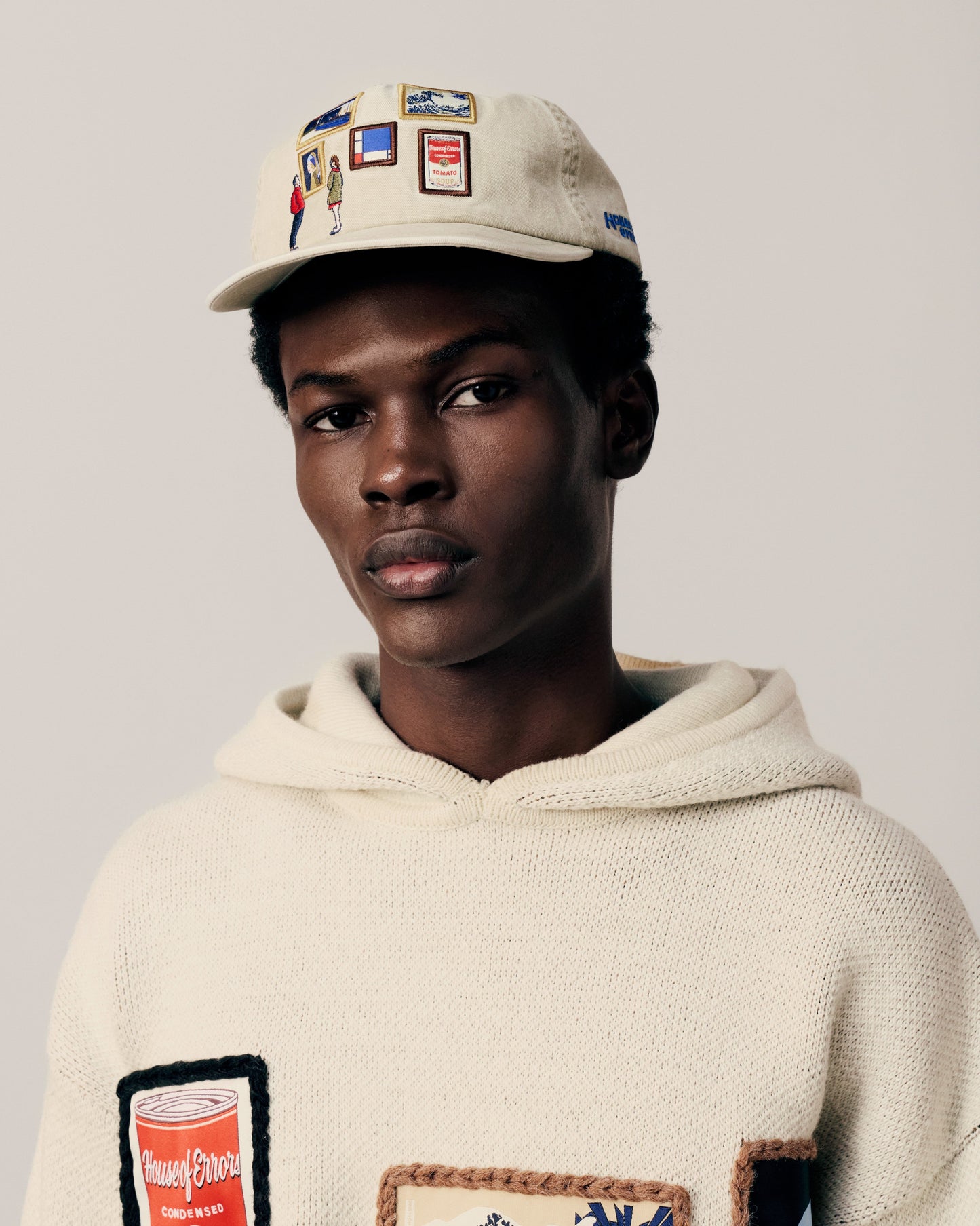 GALLERY CAP IN CREAM