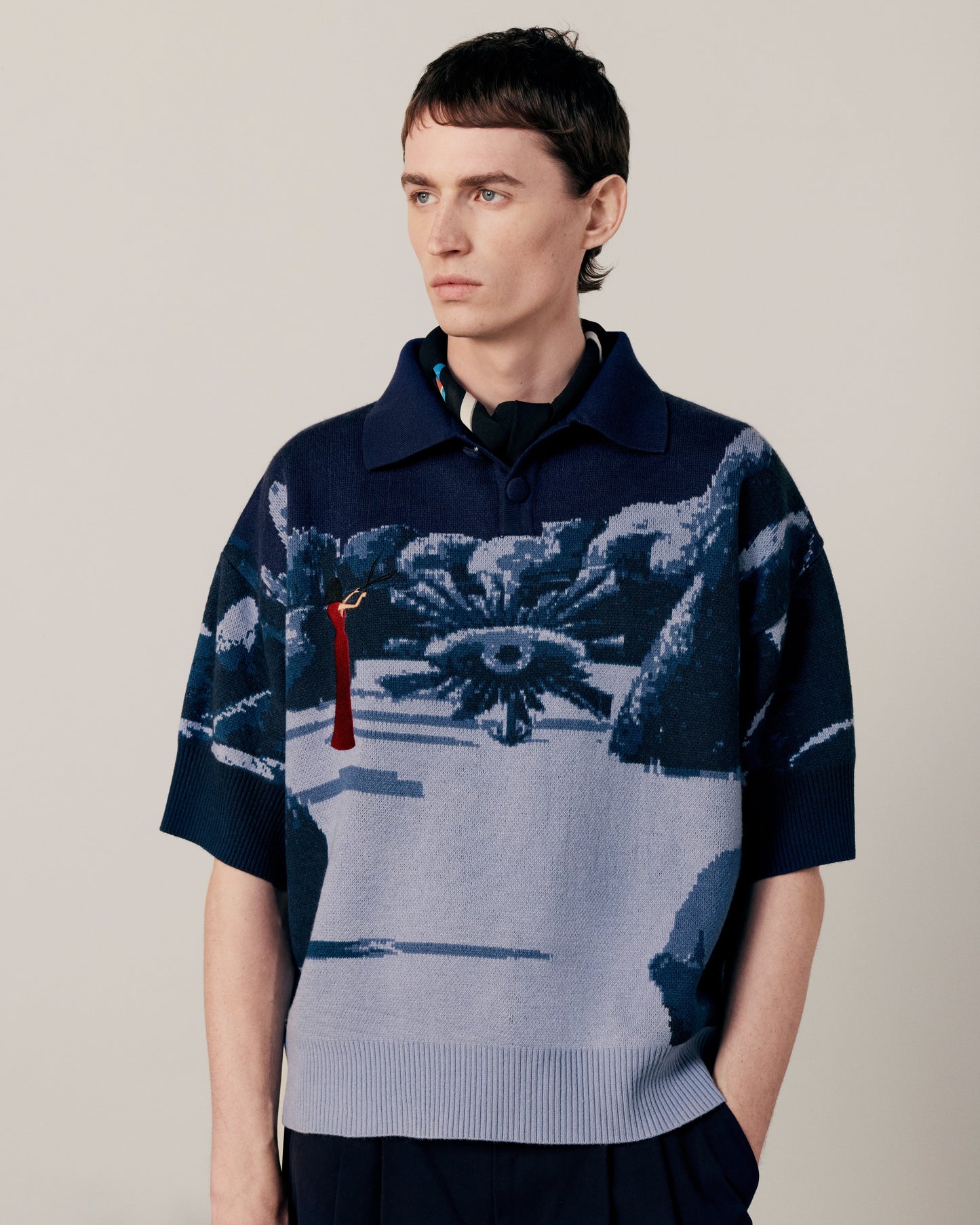POLO JARDIM ESCURO KNIT