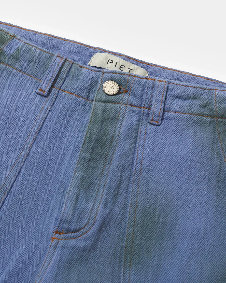 CALÇA SELVEDGE PIET MEDIUM BLUE