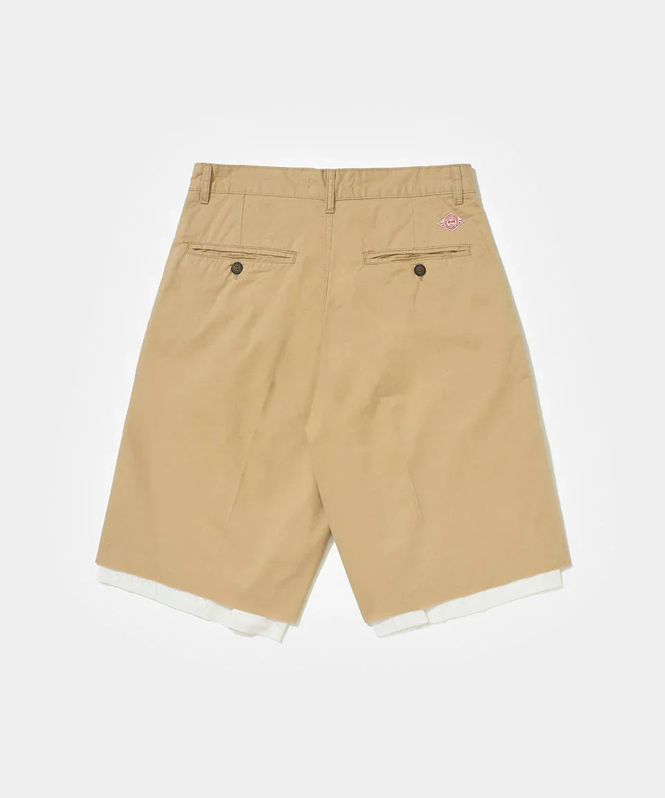 SHORTS CHINO FORRADOS KHAKI