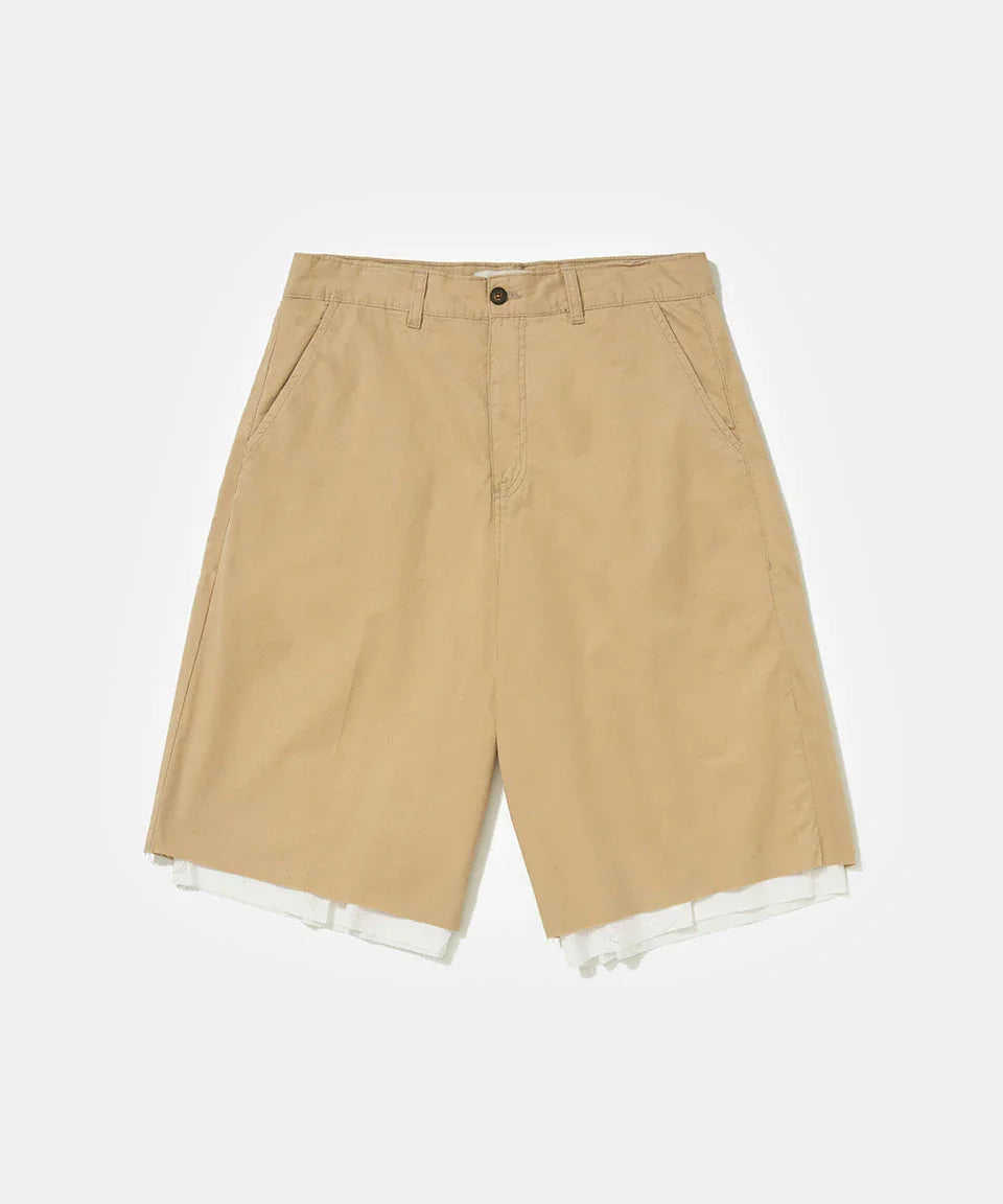 SHORTS CHINO FORRADOS KHAKI