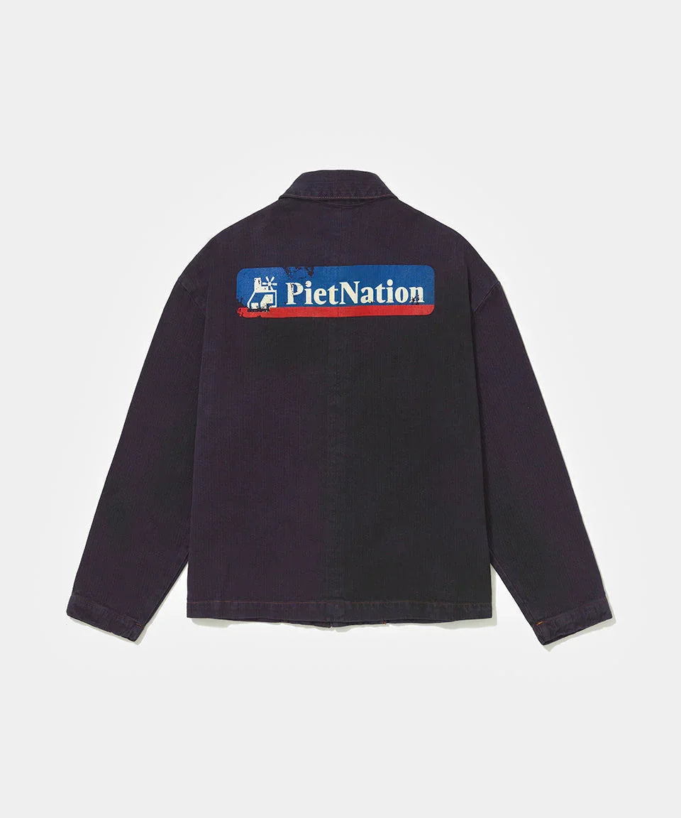 JAQUETA SELVEDGE DENIM PIET PURPLE