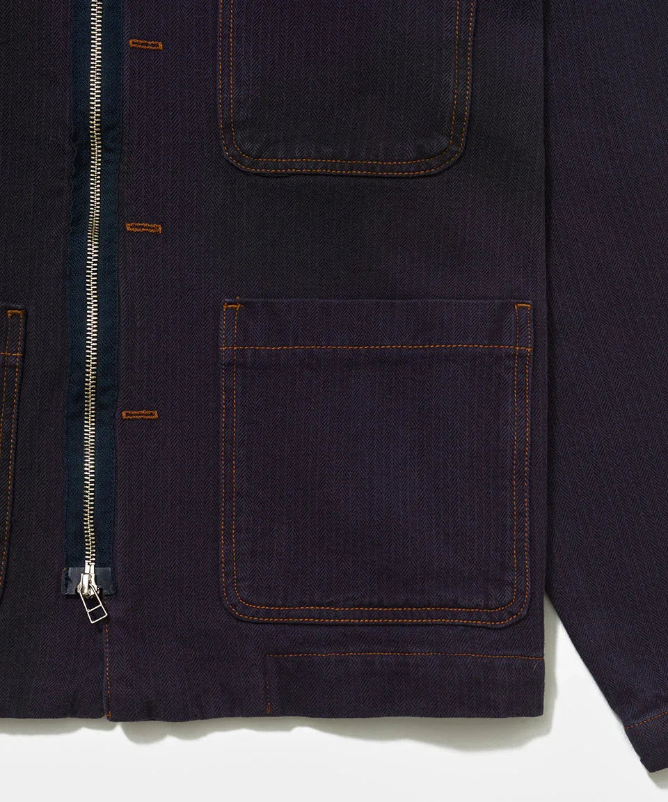 JAQUETA SELVEDGE DENIM PIET PURPLE