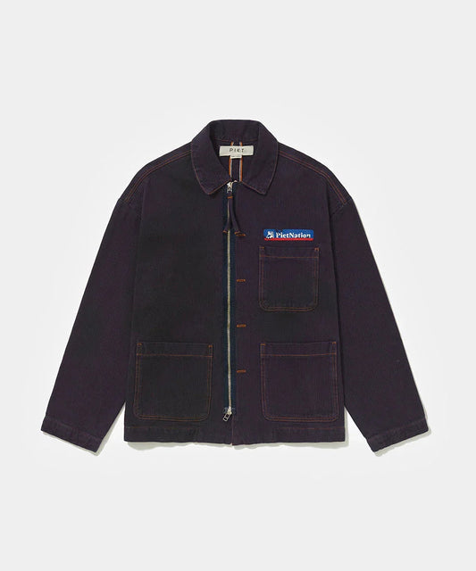 JAQUETA SELVEDGE DENIM PIET PURPLE