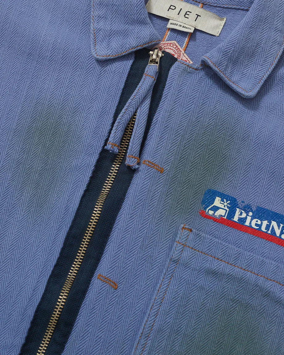 JAQUETA SELVEDGE PIET BLUE
