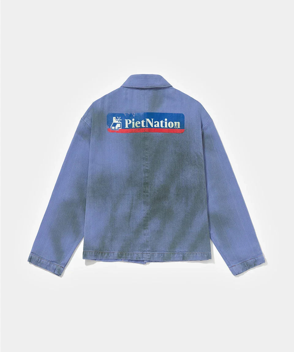 JAQUETA SELVEDGE PIET BLUE