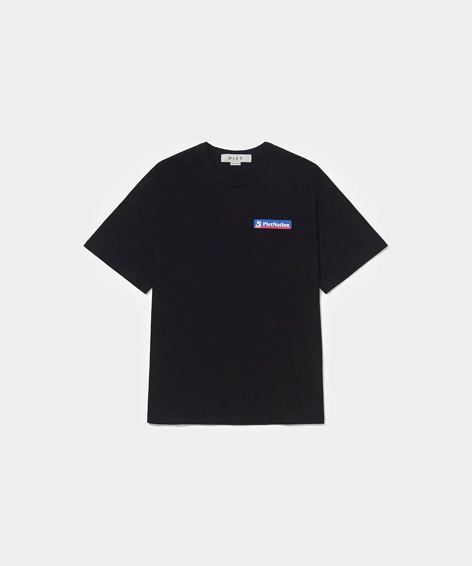 PIET Nation T-shirt Black