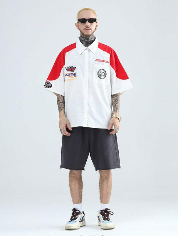 T-SHIRT RETRO BUTTON