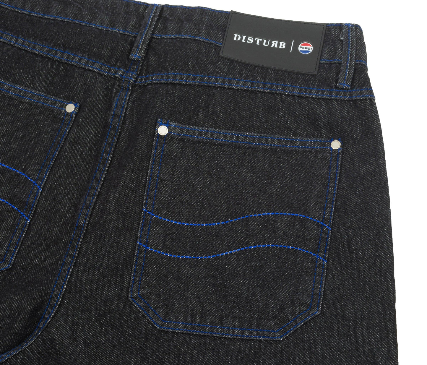 Screw Denim Pants in Black