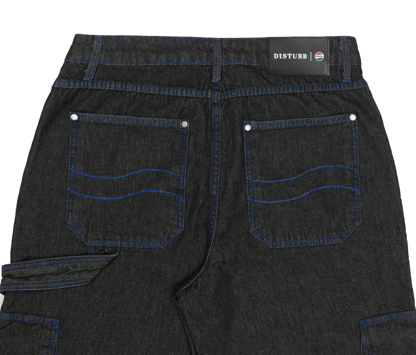 Screw Denim Pants in Black
