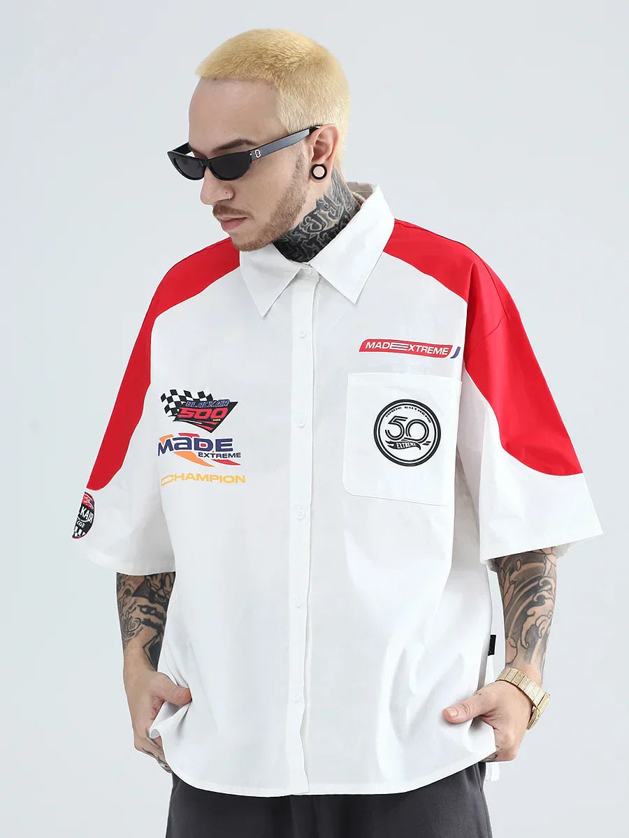 T-SHIRT RETRO BUTTON
