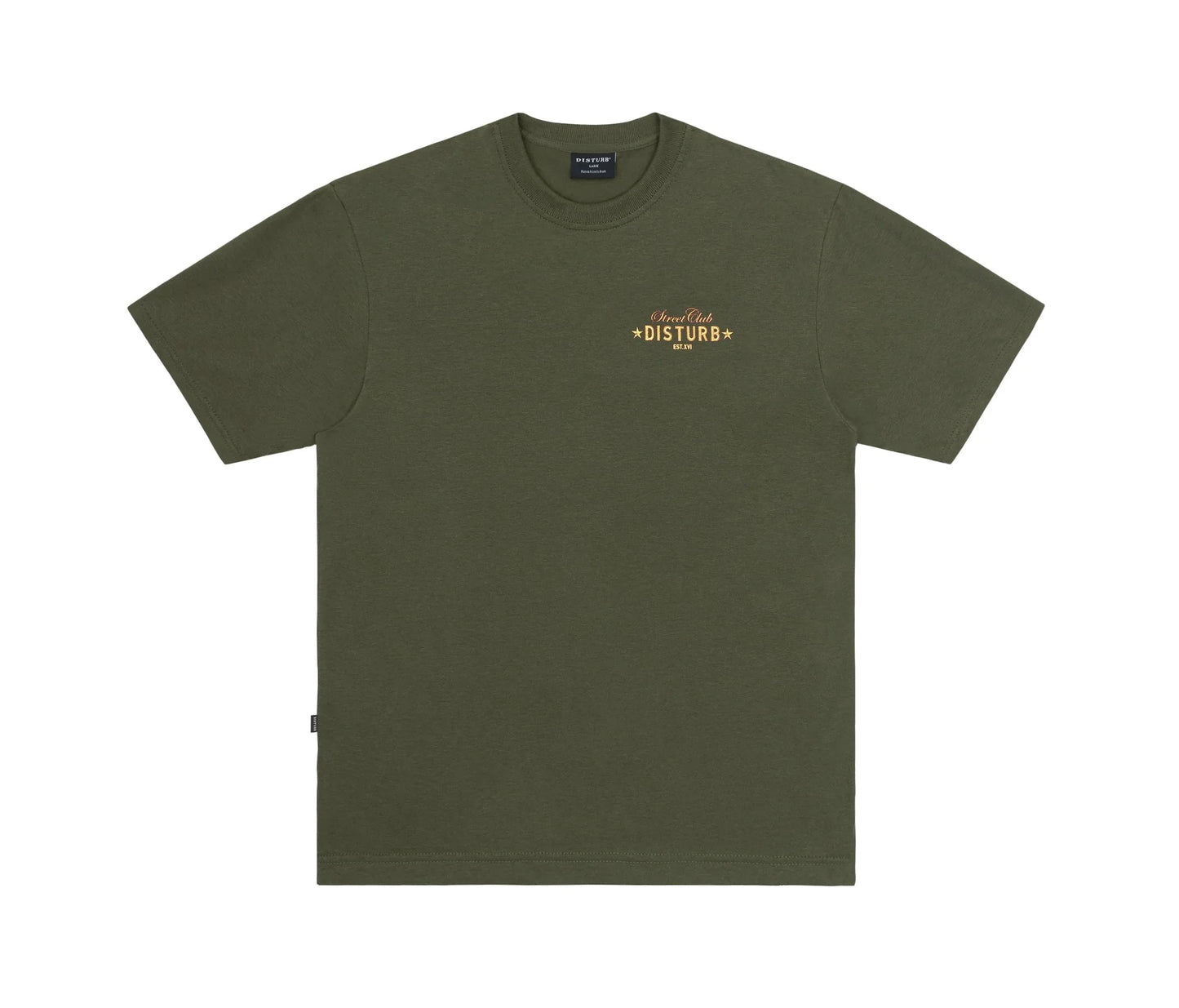 T-SHIRT STREET DICE DARK GREEN
