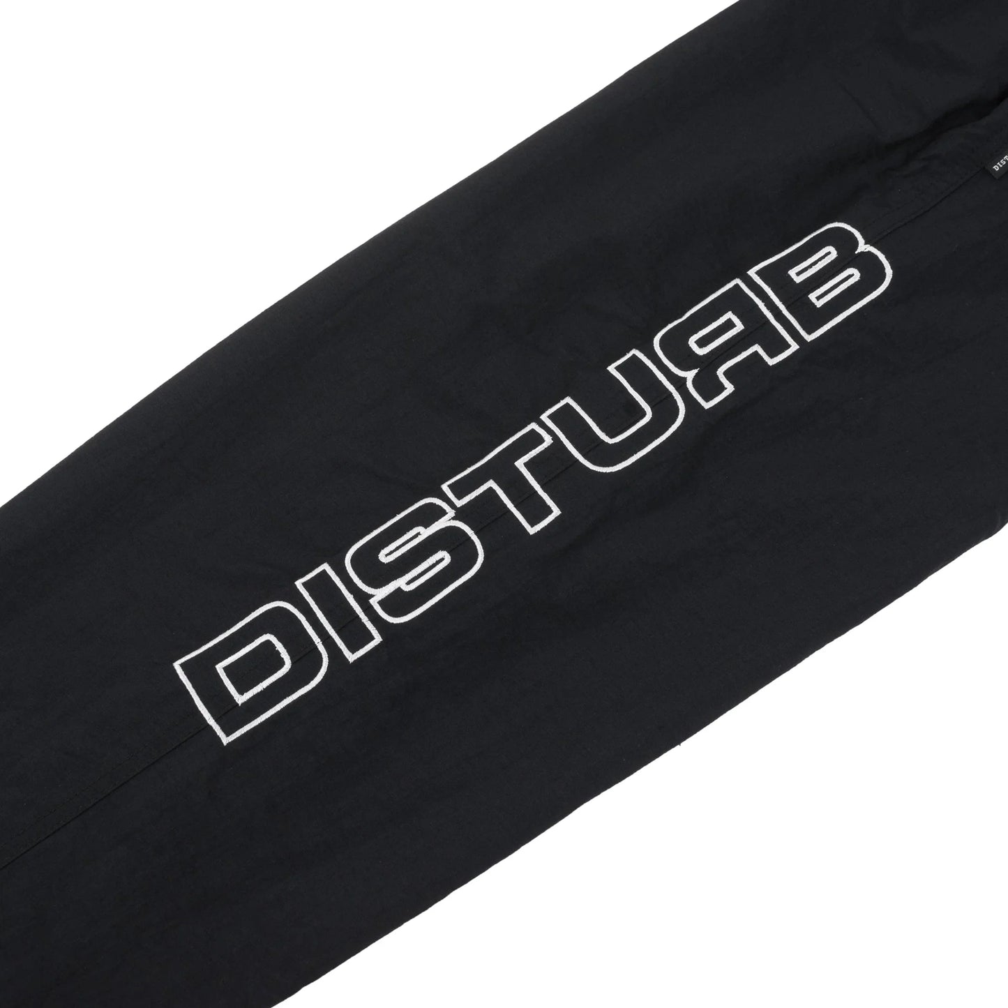 Euro Nylon Pants in Black