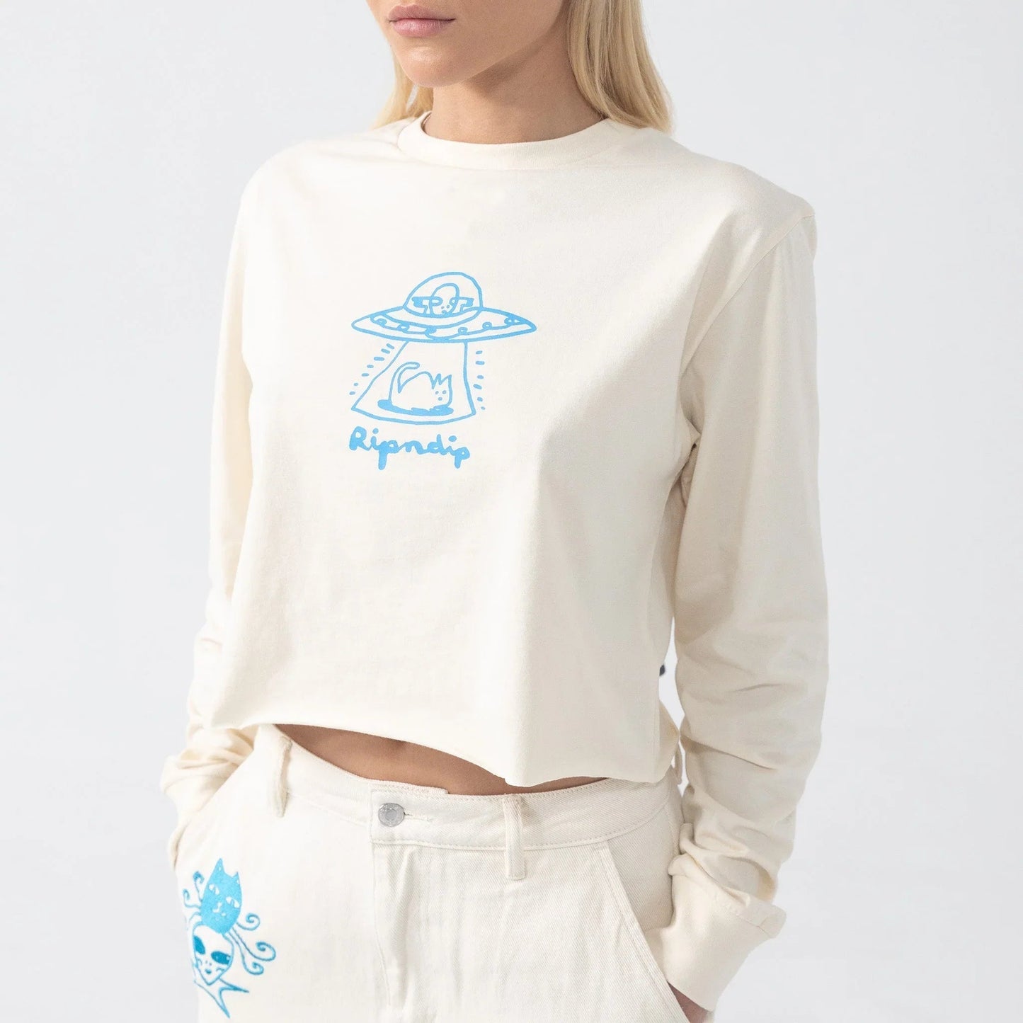 CAMISETA BLONDED CROP