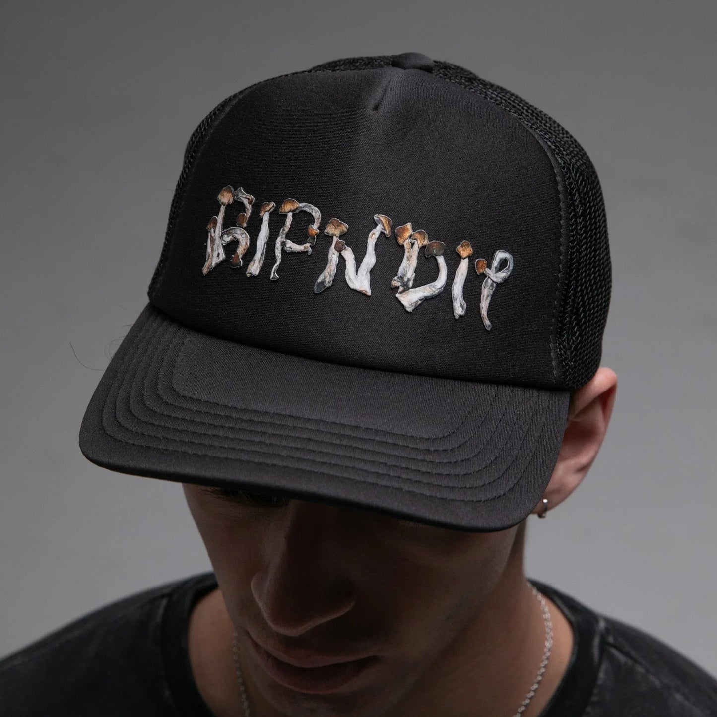 CAP BLACK TRUCKER IS THIS REAL LIFE
