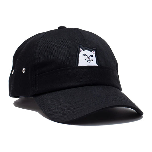 CAP BLACK NERMAL 6 PANEL