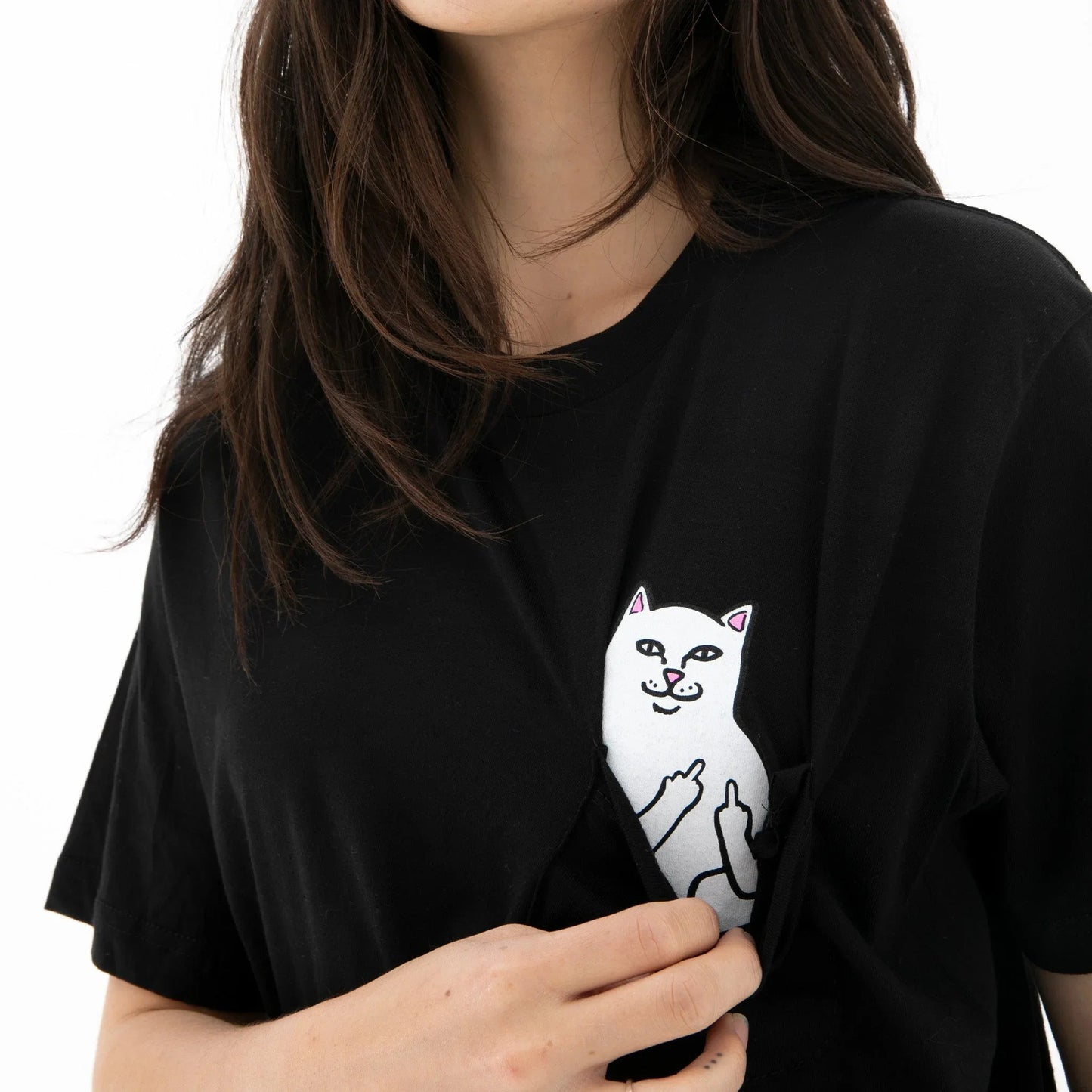 CAMISETA LORD NERMAL POCKET BLACK