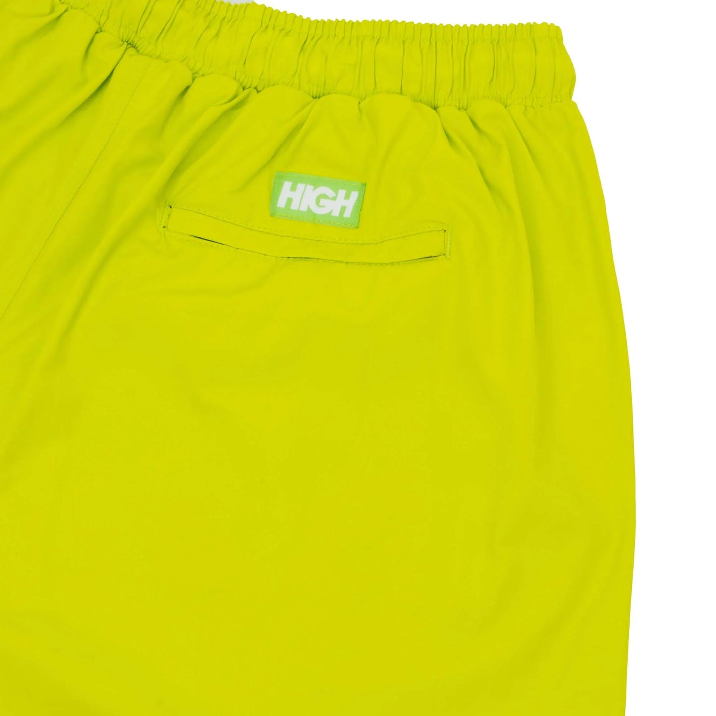 Swim Shorts Logo Lime