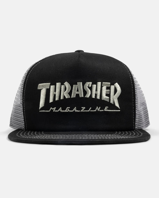 TRUCKER MAG LOGO - BLACK / GREY