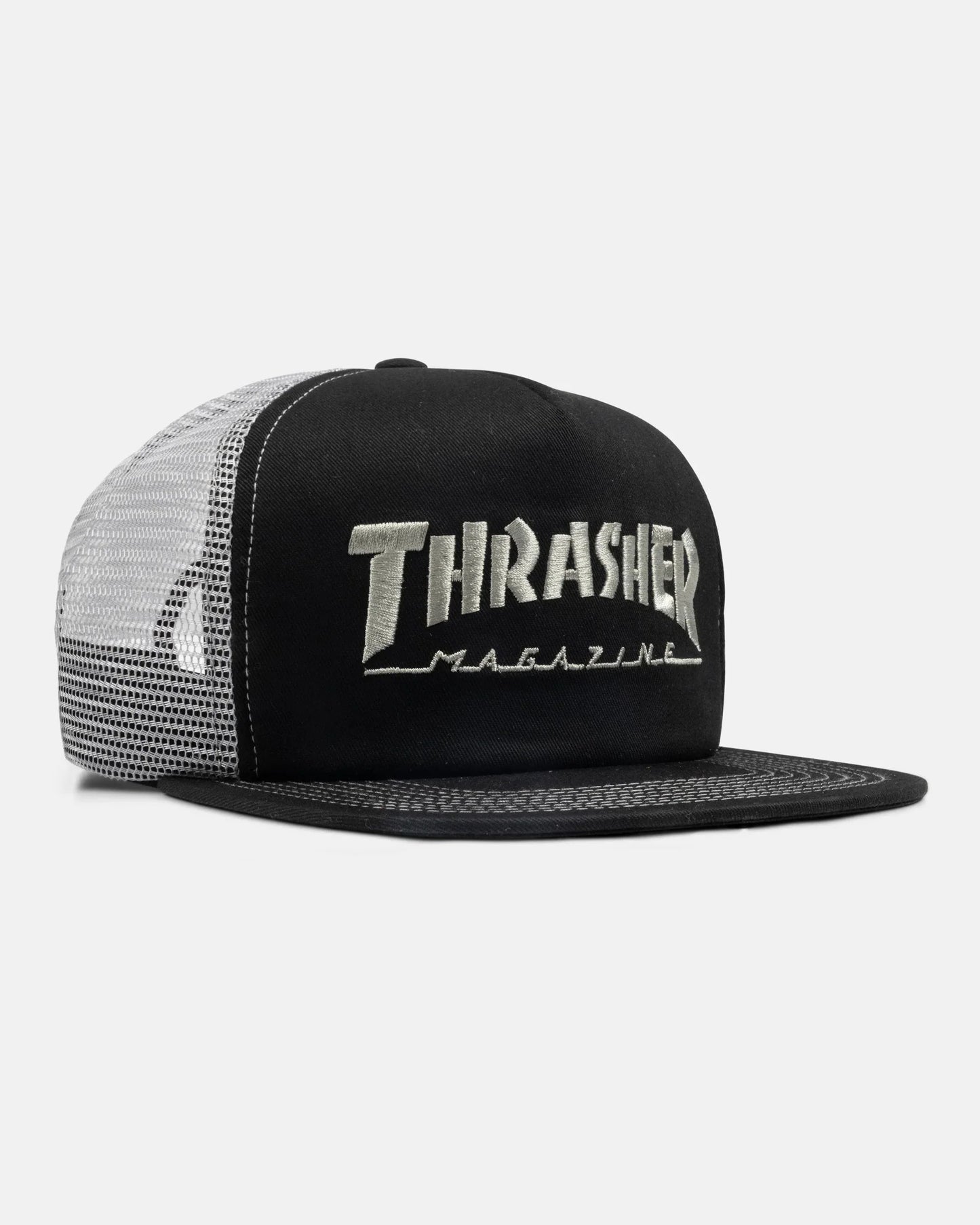 TRUCKER MAG LOGO - BLACK / GREY