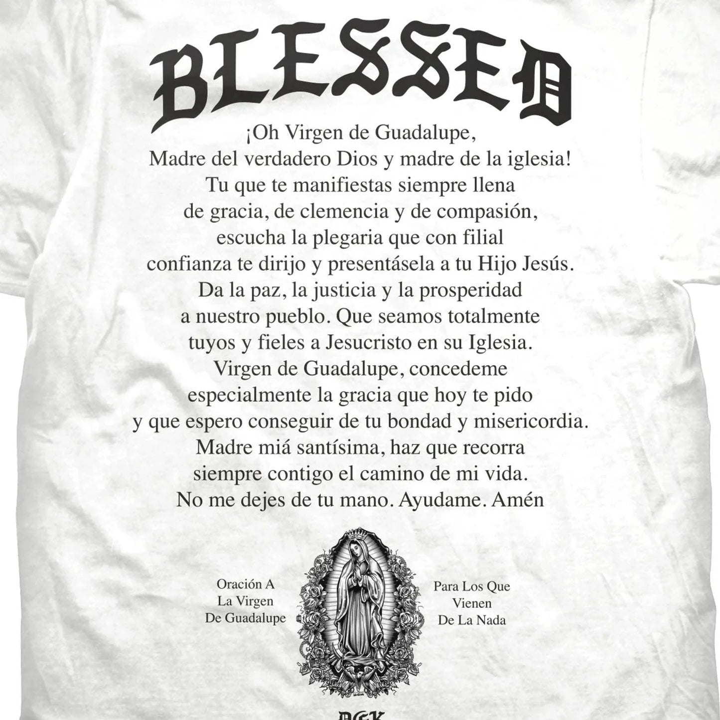 T-SHIRT ORACÃO DARK