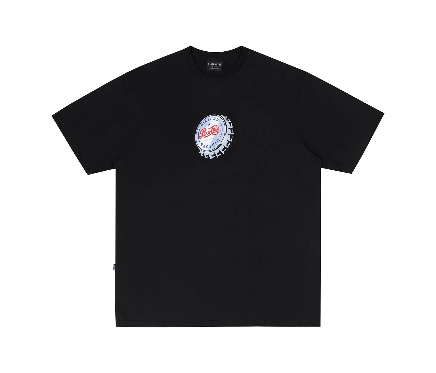 T-SHIRT VINTAGE CAP BLACK
