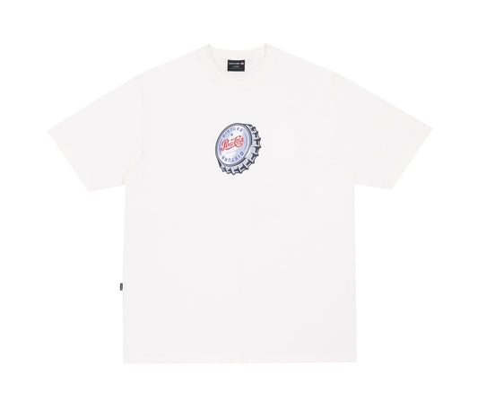 Vintage Cap Tee in Off-white