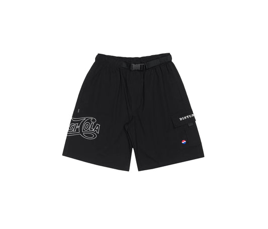 Vintage Twill Shorts in Black